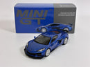 Chevrolet Corvette Z06 2023 Elkhart Lake Blue Metallic RHD 1:64 Mini GT MGT00892R