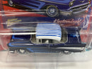 1957 Chevy Bel Air Cobalt Blue Metallic 1:64 Scale Johnny Lightning JLSF023