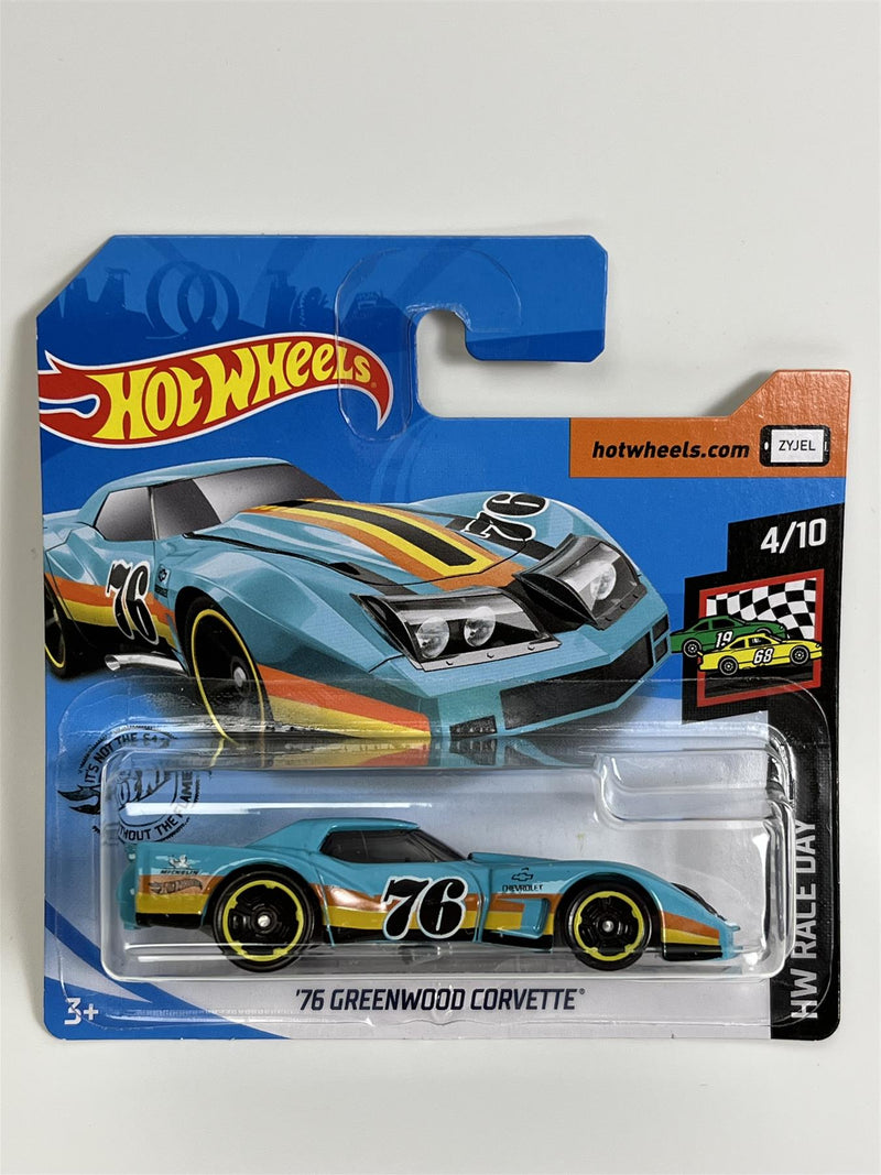 Hot Wheels 1976 Greenwood Corvette HW Race Day 1:64 GHG11D521 B7