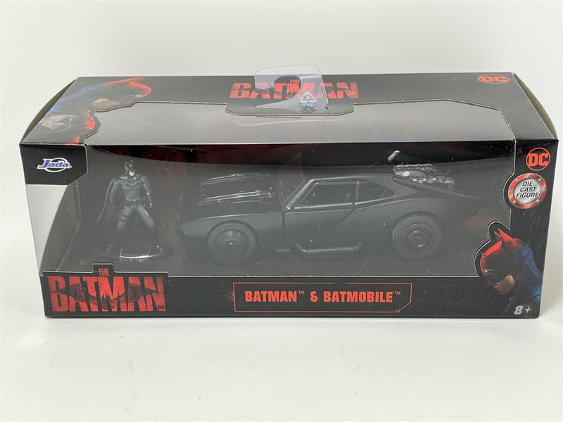 The Batman Batman Figure and Batmobile 13cm Jada 253213008