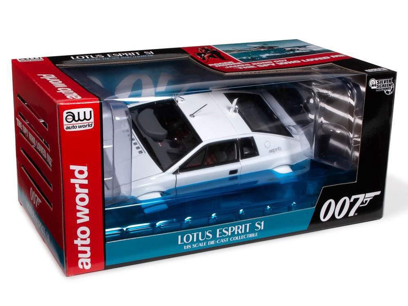 James Bond 007 The Spy Who Loved Me 1971 Lotus Esprit S1 1:18 Scale Autoworld AWSS132