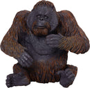 Orangutan Zoo Animal Toy Figure 7 cm Height Approx Mojo Fun 381028