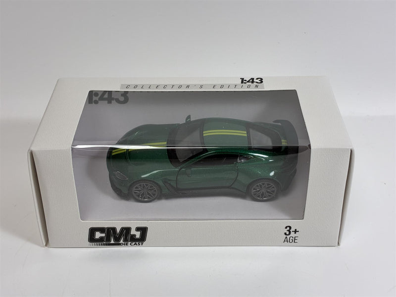 Aston Martin V12 Green 1:43 Scale CMJ Diecast DC143AMV12GN