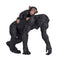Chimpanzee And Baby Wildlife Toy Figure 10 cm Height Approx Mojo Fun 387264