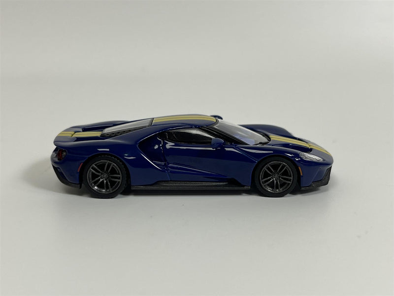 Ford GT Sunoco Blue LHD 1:64 Scale Mini GT MGT00614L