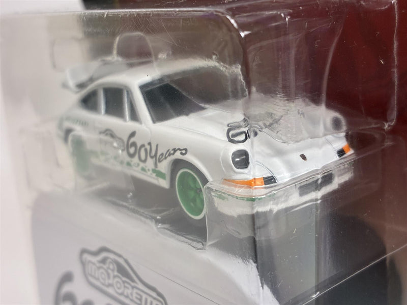 Porsche Carerra White 1:64 Scale Majorette 60 Years Anniversary Edition 212054102