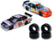 Urethane Slot Car Tyres x 4 No 33 Scalextric Nascar Front and Rear Wasp