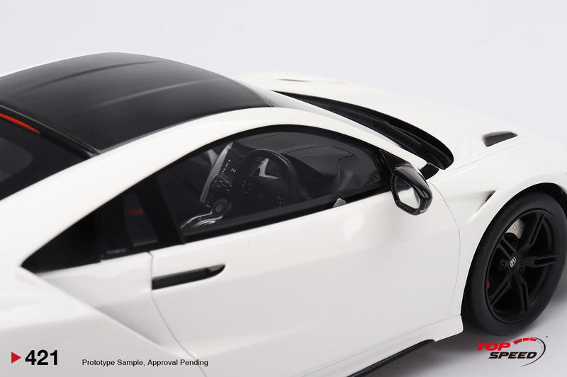 Honda NSX Type S 2022 130R White 1:18 TSM TS0421