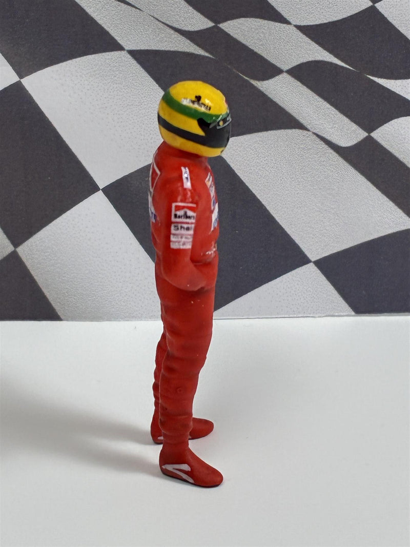 Ayrton Senna McLaren Metal Figure 1:43 Scale Cartrix CT050A