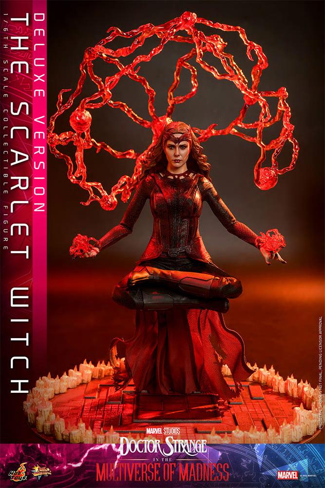 Scarlet Witch Deluxe Figure Dr Strange In The Multiverse of Madness 1:6 Hot Toys 9111212