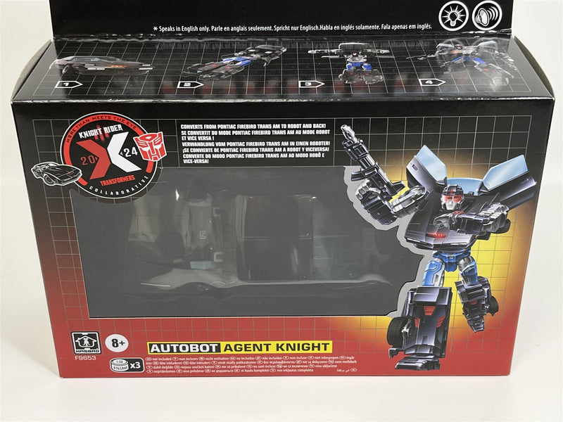 Transformers Heroic Autobot Knight Rider Agent Knight Light and Sound Hasbro F9653