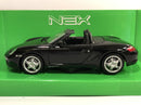 Porsche Boxster S Black 1:24/7 Scale Welly 22479BLK