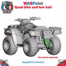 Trackside Unpainted Figures Quad Bike and Figure Scenery Set 135 1:32 Wasp