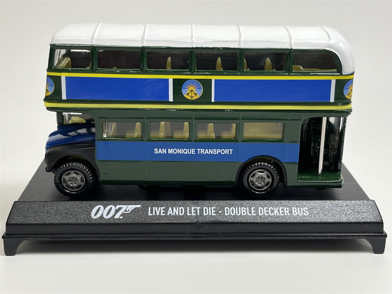 007 James Bond Live And Let Die 5 Inch Double Decker Bus Motormax 79846