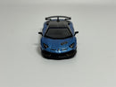 Lamborghini Aventador SVJ 63 Blu Aegir LHD 1:64 Scale Mini GT MGT00784L