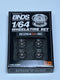 BNDS Custom Wheel Parts Wheel and Tyre Set Black Chrome 1:64 MOT Hobby BC26404BC