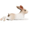 Rabbit Lying Wildlife Toy Figure 6 cm Length Approx Mojo Fun 387142