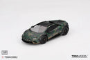 a toy car with camouflage pattern