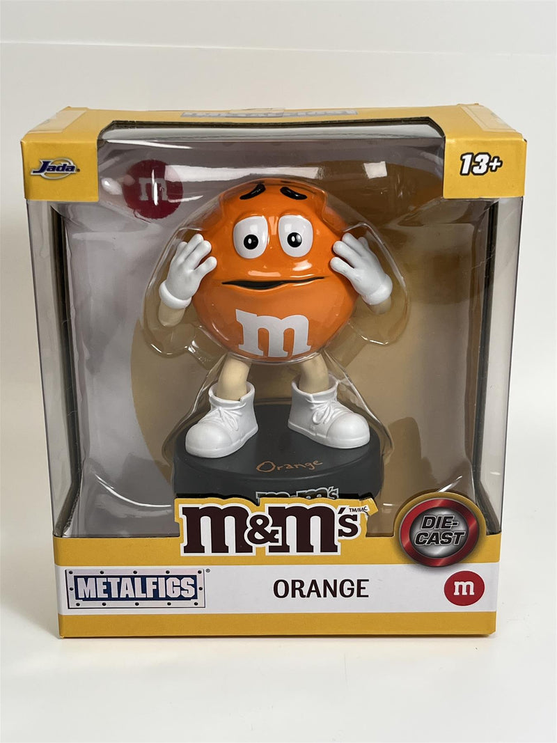 M&Ms Orange 4 Inch Metal Figure Jada 253251032 34463