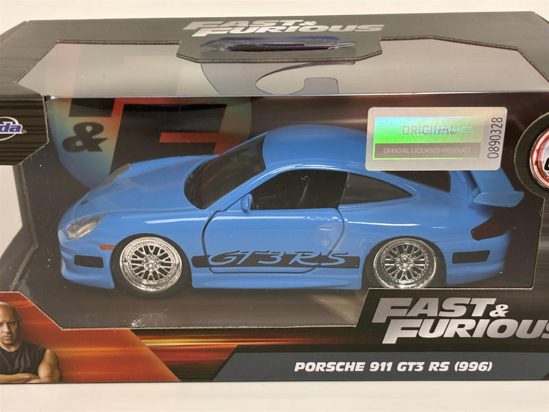 Fast and Furious Porsche 911 GT3 RS 996 1:32 Scale Jada 253202000