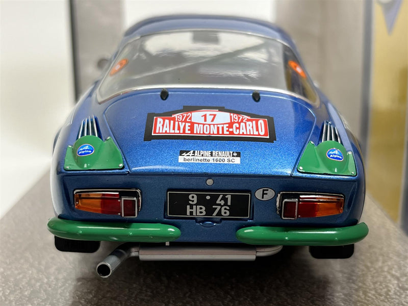 Alpine A110 1600S Rallye Montecarlo 1972 Darniche Mahe