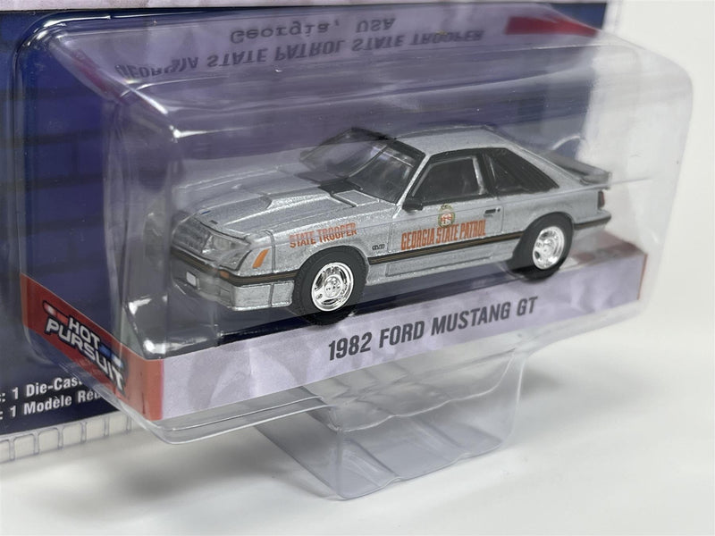 1982 Ford Mustang GT Georgia State Trooper 1:64 Scale Greenlight 43020A