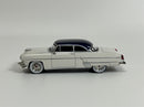 Lincoln Capri 1954 Artic White Atlantic Blue LHD 1:64 Mini GT MGT00631L