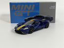 Ford GT Sunoco Blue LHD 1:64 Scale Mini GT MGT00614L