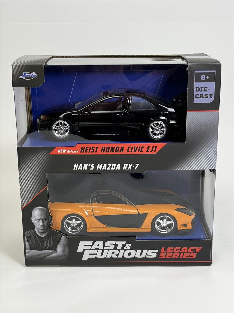 Fast and Furious Twin Set Heist Honda and Hans Mazda 1:32 253202011