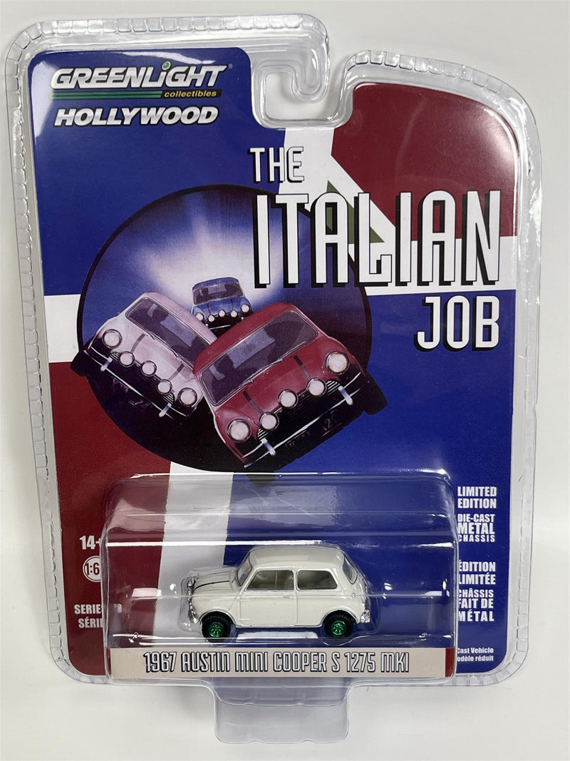 The Italian Job 1967 Austin Mini Cooper S 1275 MK1 Chase 1:64 Greenlight 44880C