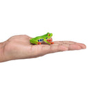 Red Eyed Tree Frog Wildlife Toy Figure 5 cm Length Approx Mojo Fun 387299