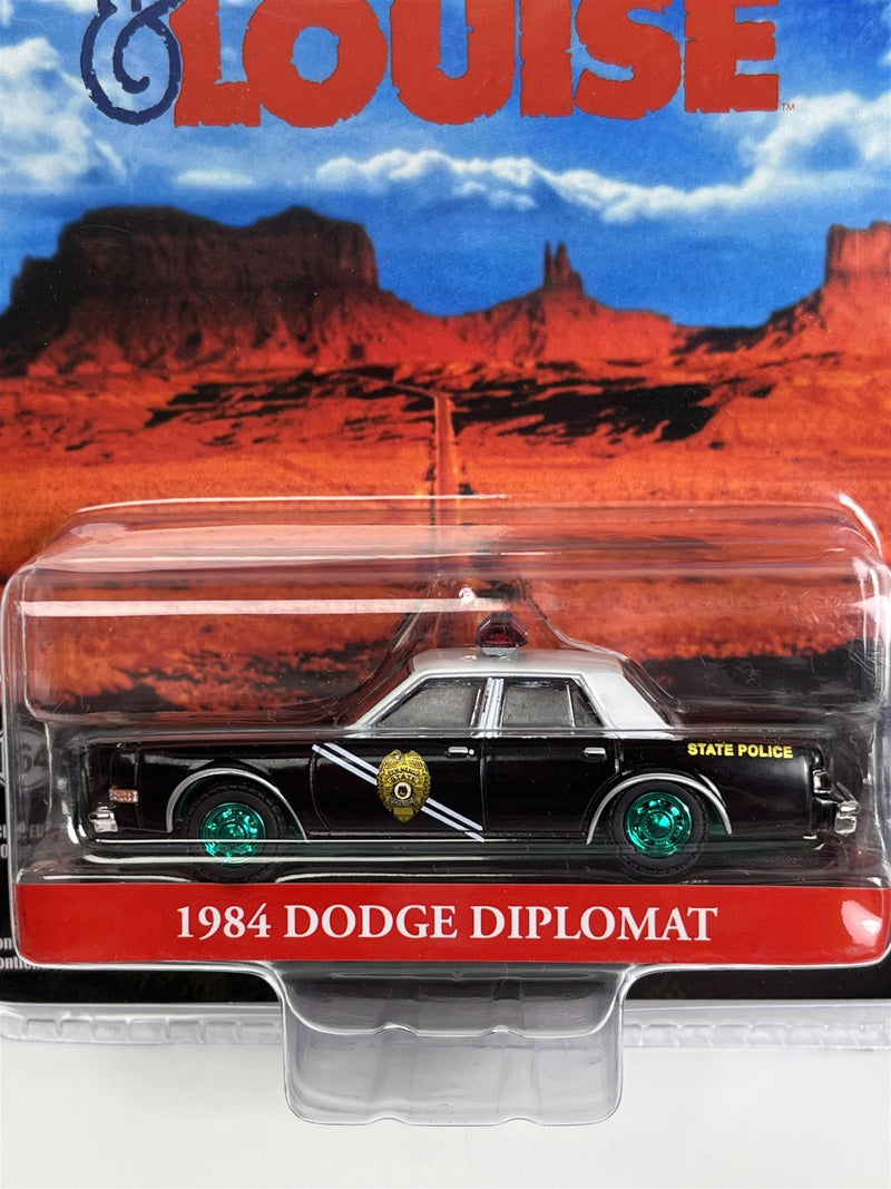 Thelma & Louise 1984 Dodge Diplomat Chase Model 1:64 Greenlight 44945E