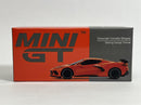 Chevrolet Corvette Stingray 2020 Sebring Orange Tintcoat RHD 1:64 Mini GT MGT00227R