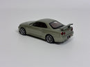 Nissan Skyline GT-R R34 V-Spec II Nur Millenium Jade RHD 1:64 Mini GT MGT01003R