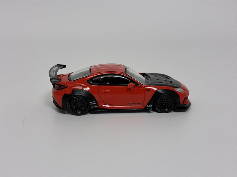 Toyota GR86 LB Nation Red RHD 1:64 Scale Mini GT MGT00885R