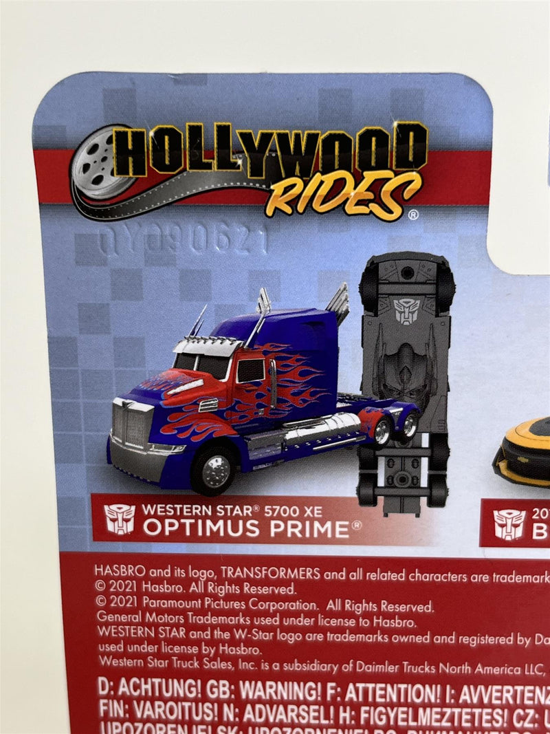 Jada Toys Transformers Optimus Prime 5700 XE Die Cast 24th Scale Set
