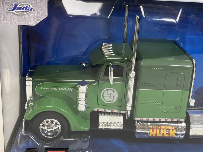 Marvel Avengers Hulk 1992 Peterbilt 379 27 cm Jada 253225020