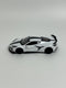 Chevrolet Corvette Z06 2023 Arctic White LHD 1:64 Scale Mini GT MGT00677L