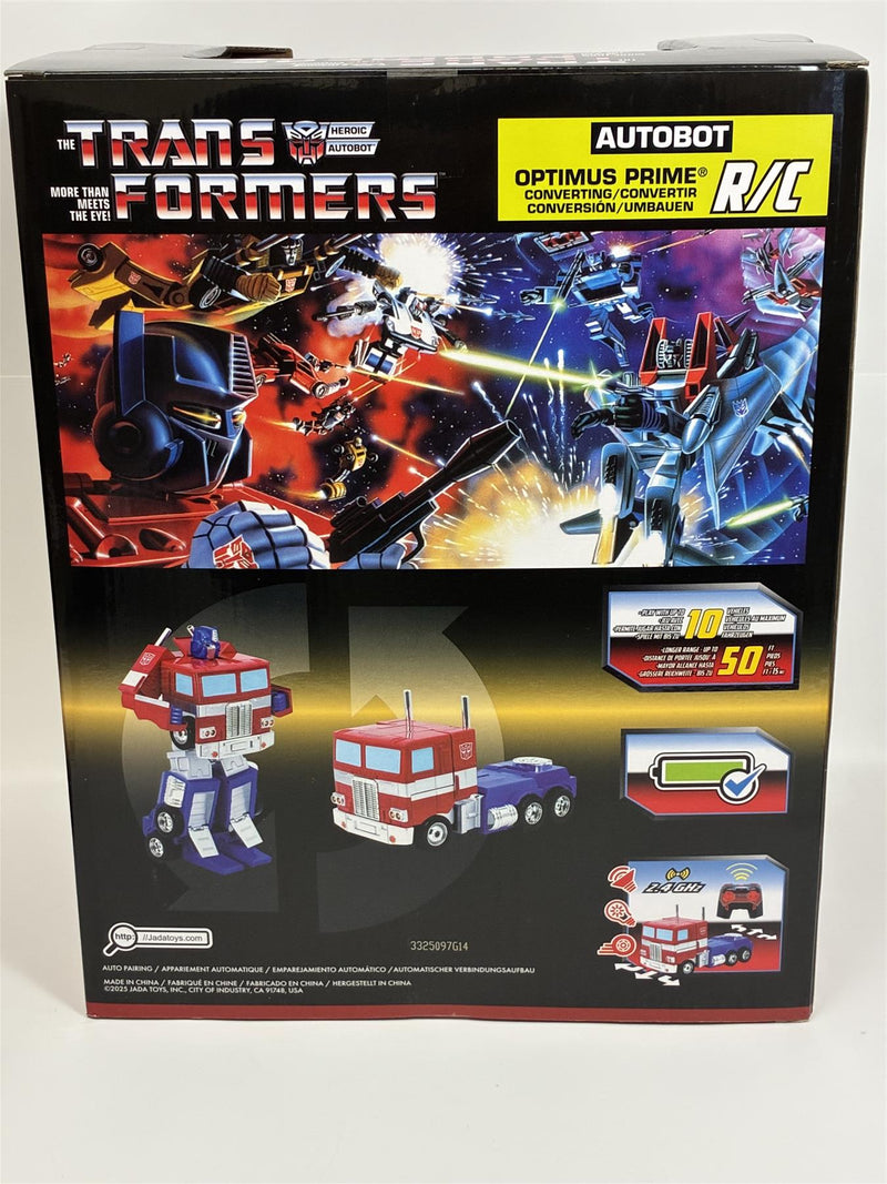 Transformers Optimus Prime Converting RC 34cm Standing Jada 33521