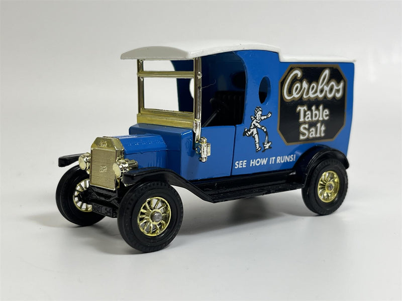 1912 Ford Model T Cerebos Table Salt Matchbox Y12 S1