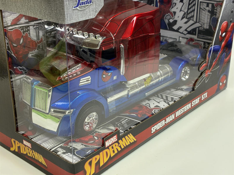 Spiderman Western Star 57X 1:24 Scale Jada 35408