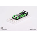 a green and black toy car