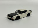 Nissan Skyline Kenmeri Liberty Walk White 1:64 Mini GT MGT00702R