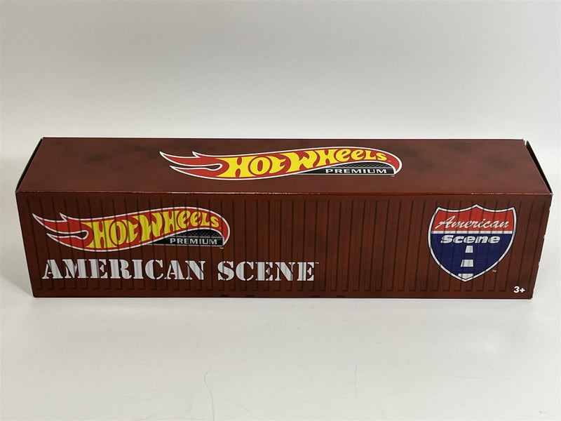 American Scene 5 Car Set With Container 1:64 Hot Wheels Real Riders HFF44 LA10