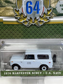 1970 Harvester Scout US Navy 1:64 Scale Greenlight 61040D