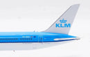 a blue and white airplane