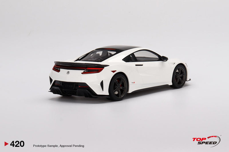 Acura NSX Type S 2022 130R White 1:18 TSM TS0420