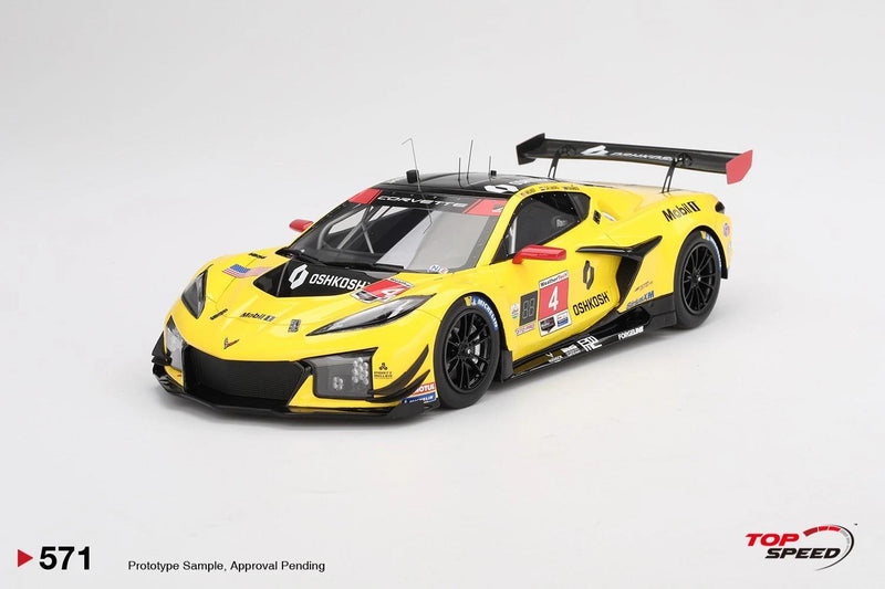 Chevrolet Corvette Z06 GT3.R No.4 2024 IMSA Daytona 24 Hrs 1:18 Scale Topspeed TS0571