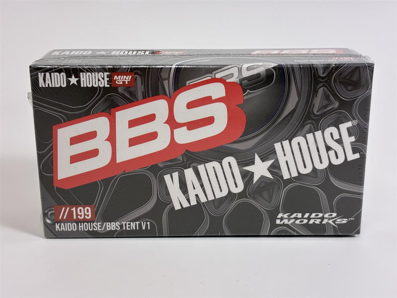 Kaido House BBS Tent V1 1:64 Scale Mini GT KHMG199
