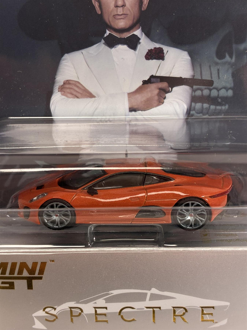 James Bond 007 Jaguar C-X75 Spectre English Version 1:64 Mini GT MGT00903-007E